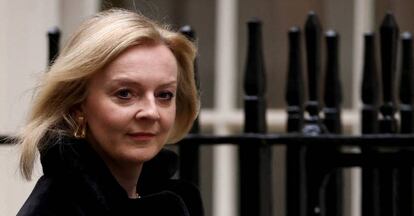 Liz Truss, ministra británica de Exteriores.