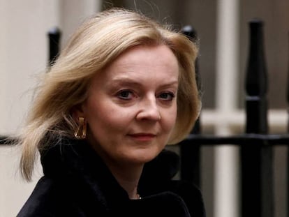 Liz Truss, ministra británica de Exteriores.