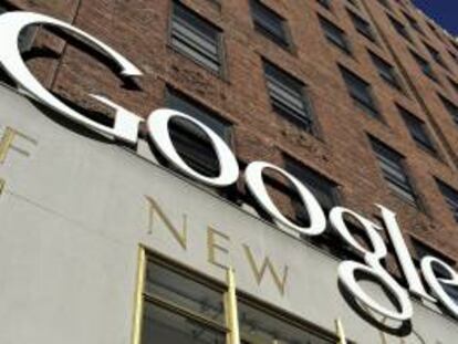Vista de las oficinas de Google en Nueva York, Estados Unidos. EFE/Archivo