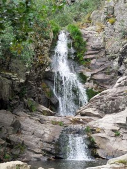 Las Cascadas del Purgatorio, en Rascafría.