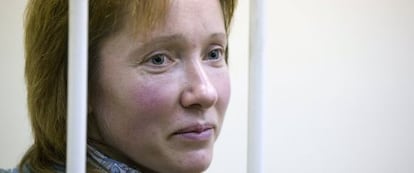 Yekaterina Zaspa hoy en los juzgados de San Petersburgo.