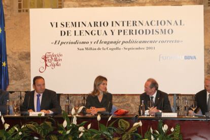 La Princesa Letizia en el acto inaugural del Seminario Internacional Fundéu BBVA