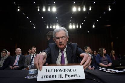 Jerome Powell, presidente de la Fed.