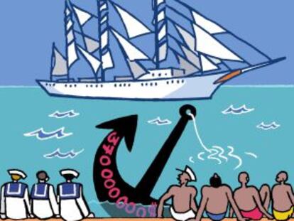 Esa fragata queda arrestada