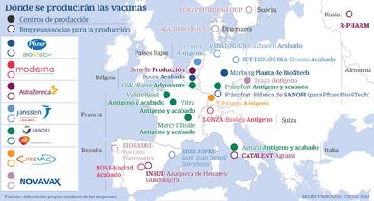 Mapa vacunas