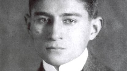 Franz Kafka el 1910, quan tenia 27 anys.