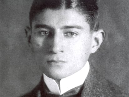 Franz Kafka el 1910, quan tenia 27 anys.