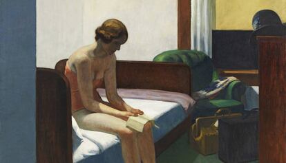 'Habitació d'hotel', de Hopper (1931), una de les obres del Thyssen de Madrid que es veuran en Caixafòrum de Barcelona.