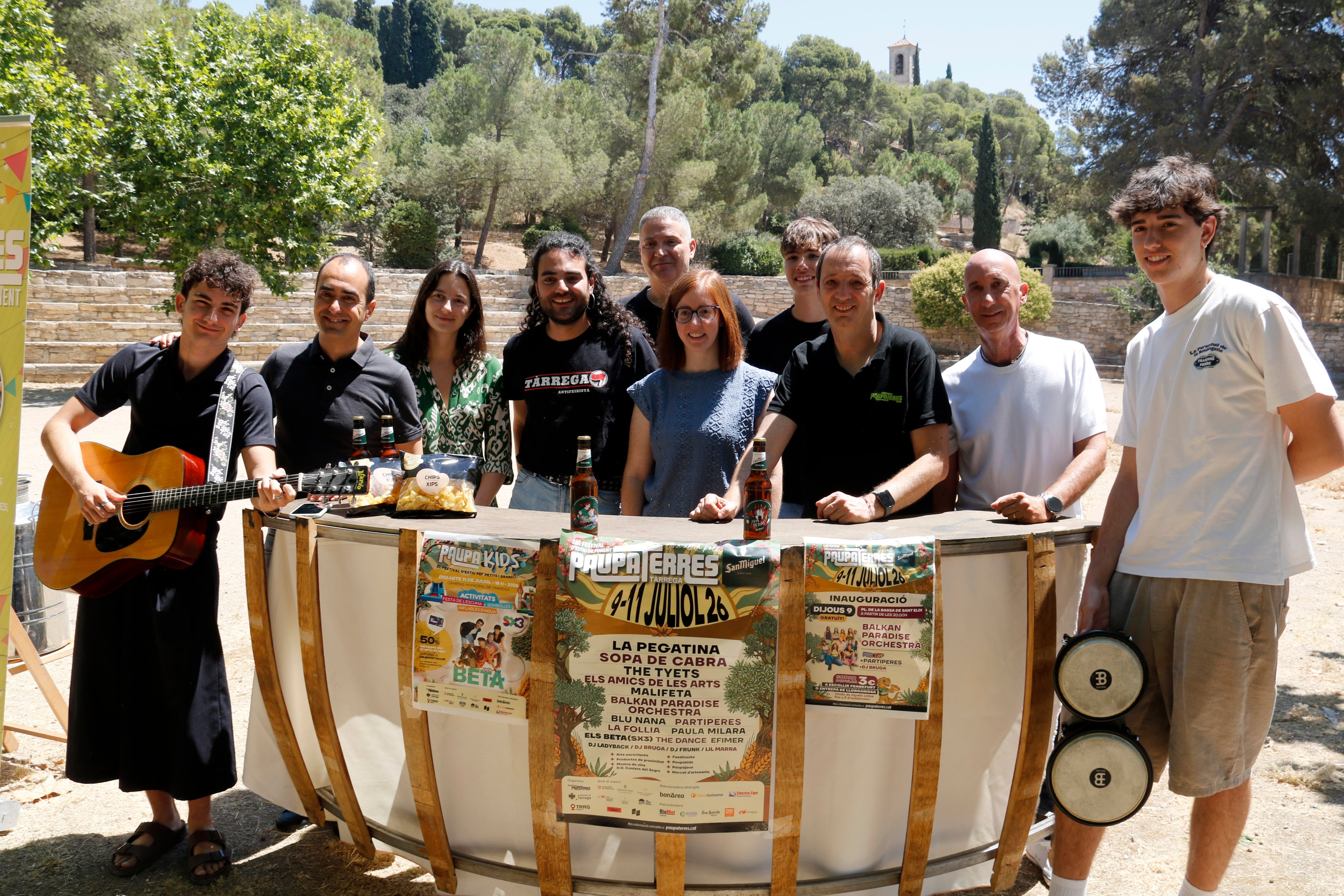The director of the Paupaterres de Tàrrega festival: “Thanks to the farmers and the firefighters we can celebrate it” The director of the Paupaterres de Tàrrega festival: “Thanks to the farmers and the firefighters we can celebrate it”