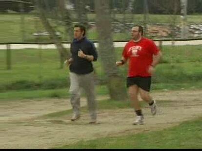 Feijóo sale a correr en la jornada de reflexión