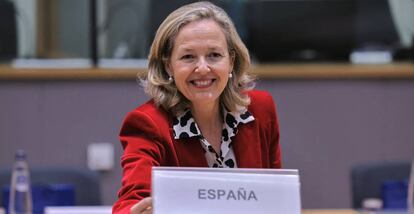 Nadia Calviño, vicepresidenta primera y ministra de Asuntos Económicos.