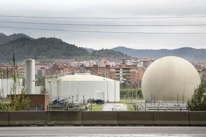 Planta depuradora de Sant Feliu de Llobregat.