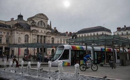 La Place du Ralliement, en el distrito centro de Angers.