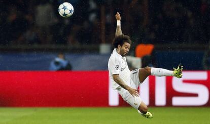 Marcelo, el miércoles contra el PSG