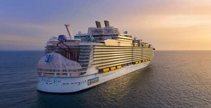 Wonder of the Seas (Royal Caribbean), el crucero más grande de mundo.