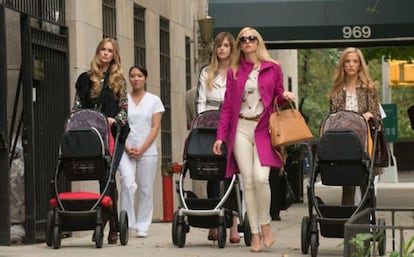 Una imagen de la serie de televisión ‘Odd Mom Out ‘, que satiriza la vida de las habitantes del Upper East Side de Nueva York.