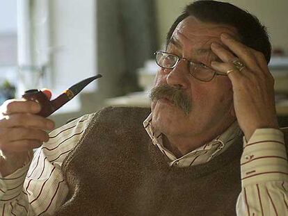 Günter Grass, en la casa museo que lleva su nombre en la ciudad alemana de Lübeck.