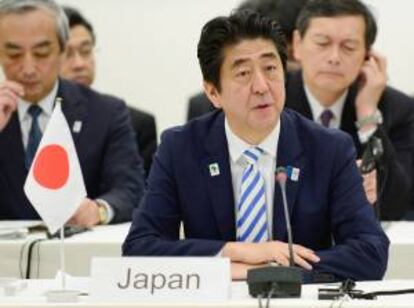 El primer ministro japonés, Shinzo Abe.