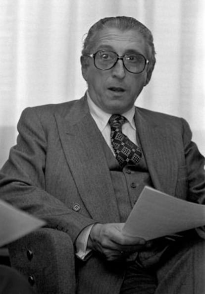 Antonio Barrera de Irimo, exministro de Franco y expresidente de Telef&oacute;nica.