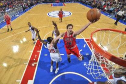 Gasol, con los Bulls.