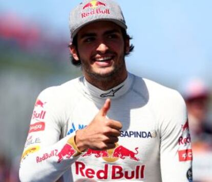 Carlos Sainz en Melbourne.