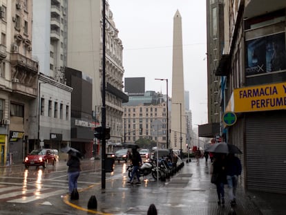 Farmacia cerrada en Buenos Aires, Argentina