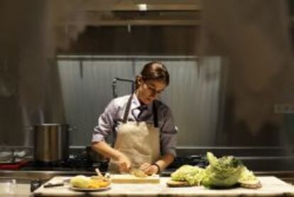 La cocinera Carmen Carro.