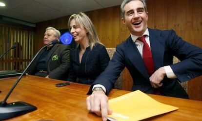 Luis Díaz Alperi, Sonia Castedo y Ricardo Costa