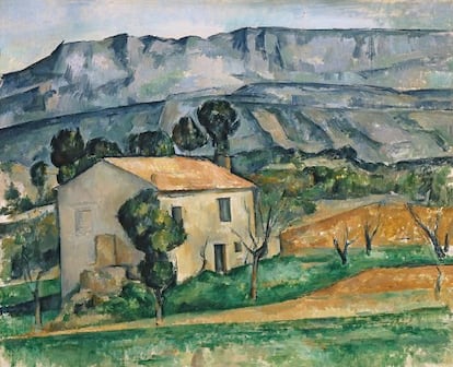 'Casa en Provenza' (hacia 1885). Paul Cézanne.