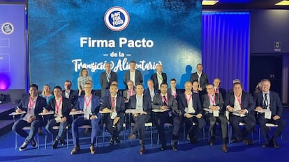 Representantes de las veinte empresas incorporadas al Pacto de Transición Alimentaria de Carrefour
CARREFOUR
16/06/2023