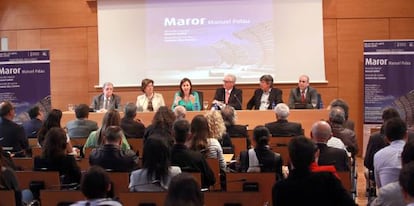 Presentación de 'Maror', en la Consejería de Cultura.