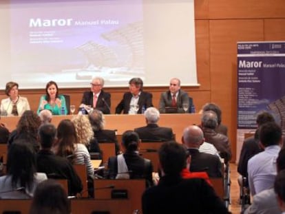 Presentación de 'Maror', en la Consejería de Cultura.