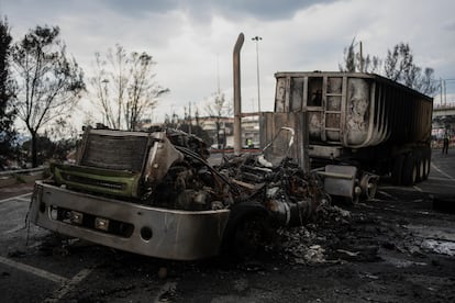 El estallido ha dañado a más de 28 vehículos y motocicletas, según el informe de bomberos.