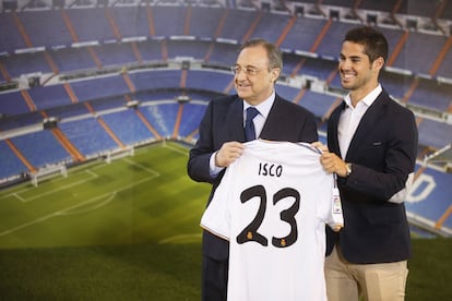 Imagen de la presentación de Isco.