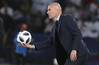 Zidane, en la final del Mundial de clubes