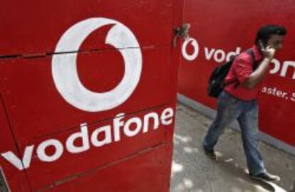 Logotipo de Vodafone.