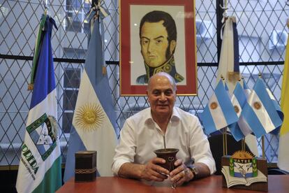 Gerardo "el Momo" Venegas, en su despacho.