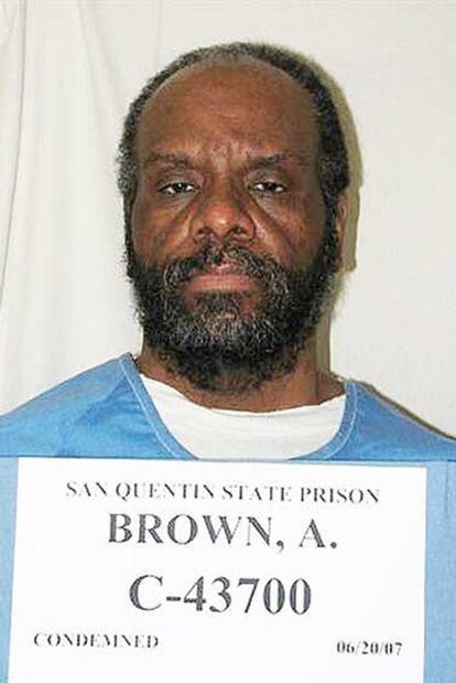 Albert Brown, cuya ejecución ha sido suspendida en California.