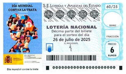 Décimo de Lotería Nacional del sábado 26 de julio de 2026