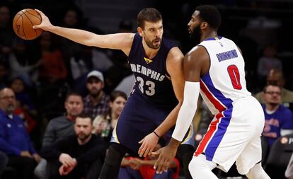 Marc Gasol, ante Drummond.