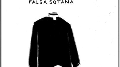 “Fake cassock.”
