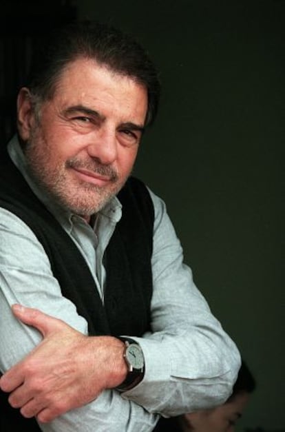 El actor Juan Luis Galiardo.