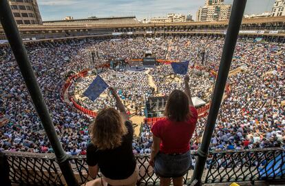 Acto de clausura de la Convención Nacional del PP, en la Plaza de Toros de Valencia, el pasado 2 de octubre.