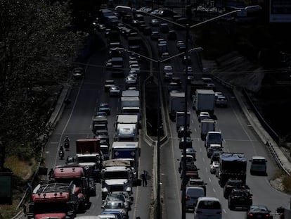 Una de las avenidas principales de San José, en Costa Rica.