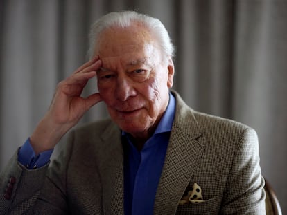 Christopher Plummer, em 2017 em Los Angeles na promoção de 'Todo o dinheiro do mundo'.