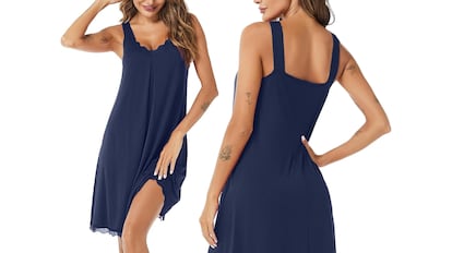 Este es uno de los camisones para mujer más vendidos en Amazon.