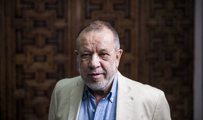 Francisco Fernández Marugán, en la sede del Defensor del Pueblo en Madrid. 