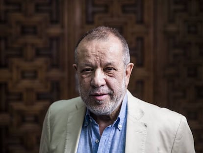 Francisco Fernández Marugán, en la sede del Defensor del Pueblo en Madrid. 