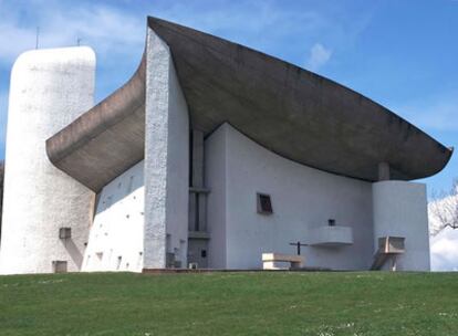 Notre Dame du Haut, más conocida como 'Ronchamp' de Le Corbusier