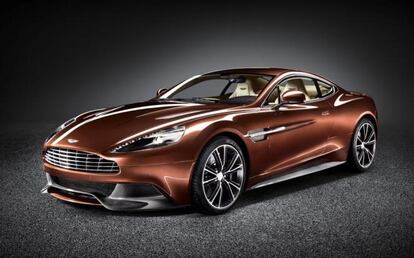 Vista del nuevo Aston Martin Vanquish